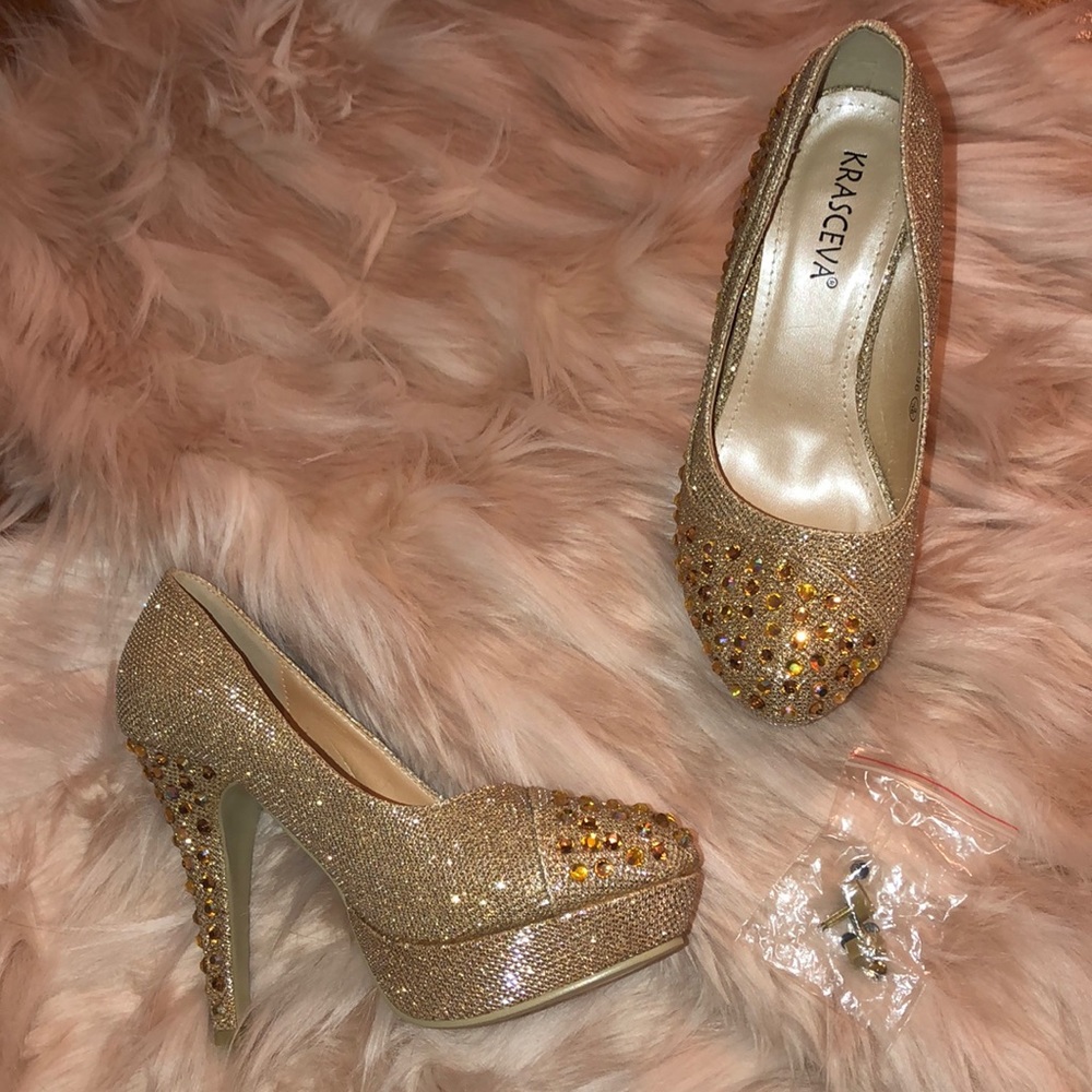 Gold Heels